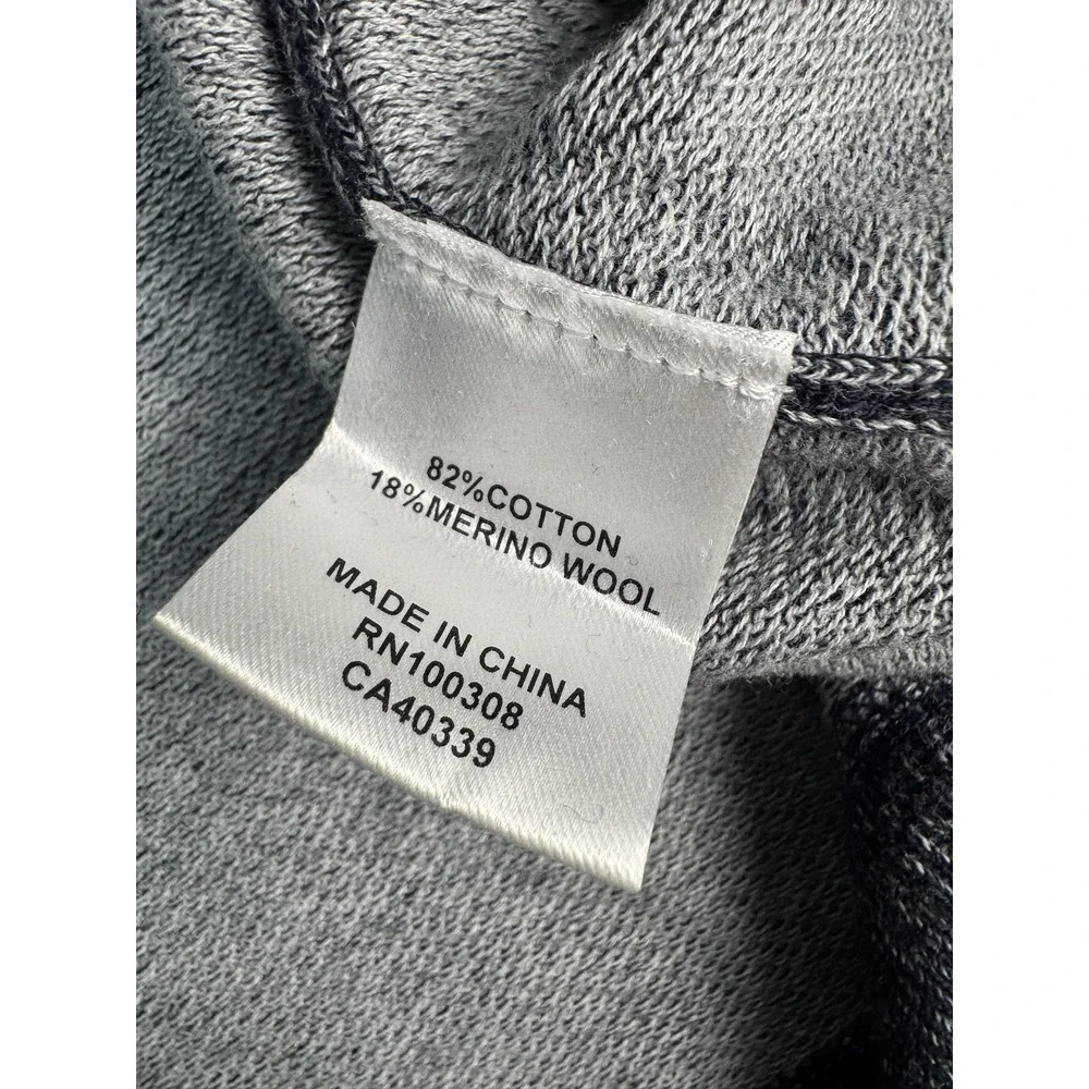 Peter Millar‎ Sweater Mens Medium Navy Blue Crewneck Merino Wool Knit Pullover